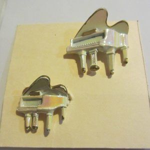 Vintage piano pins signed